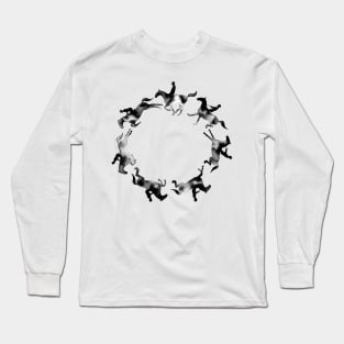 Showjumping Horse Sequence Long Sleeve T-Shirt